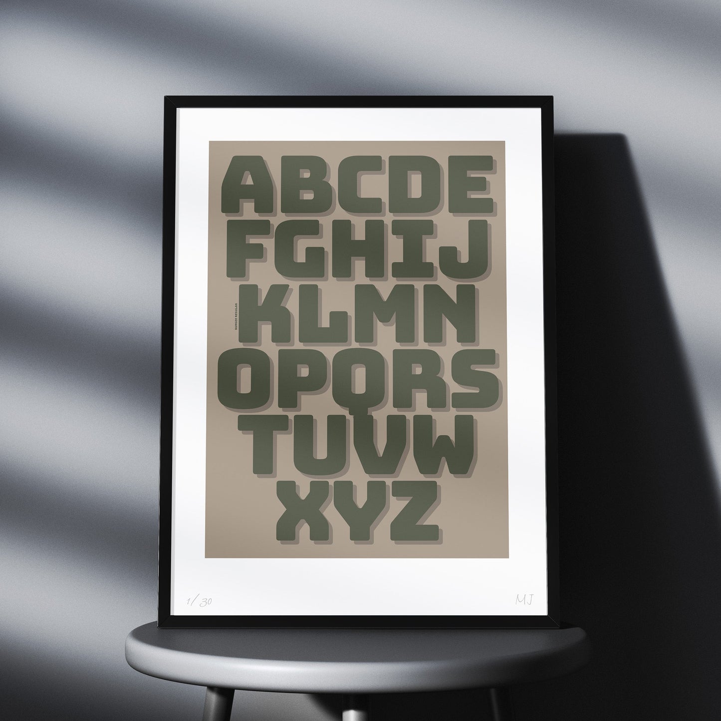 ABC LIMITED EDITION PRINT