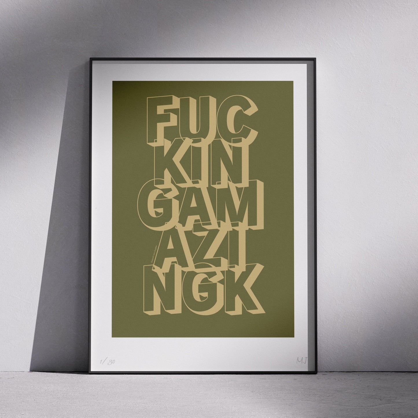 AMAZ Limited Edition Print