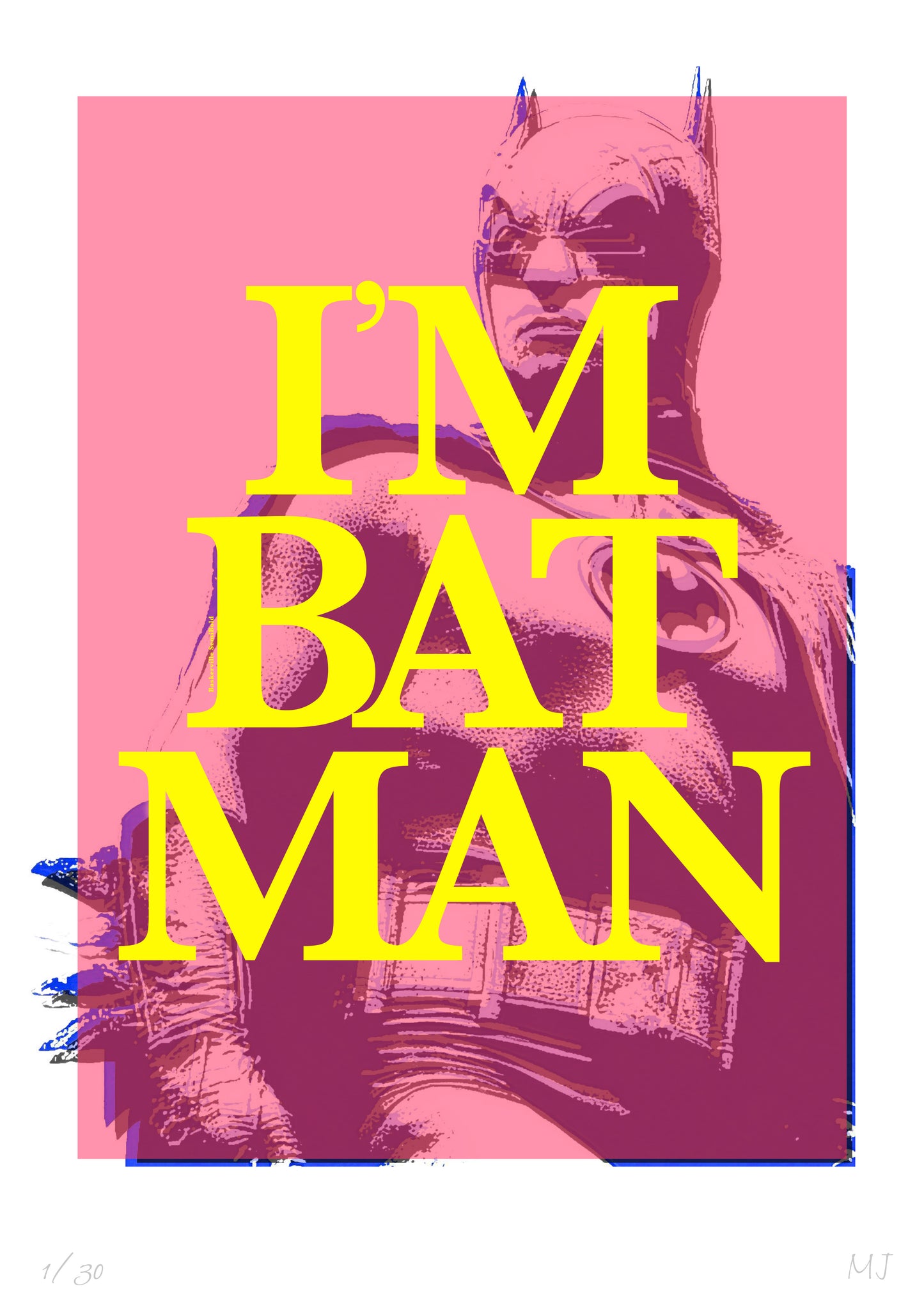 BATMAN Limited Edition Print