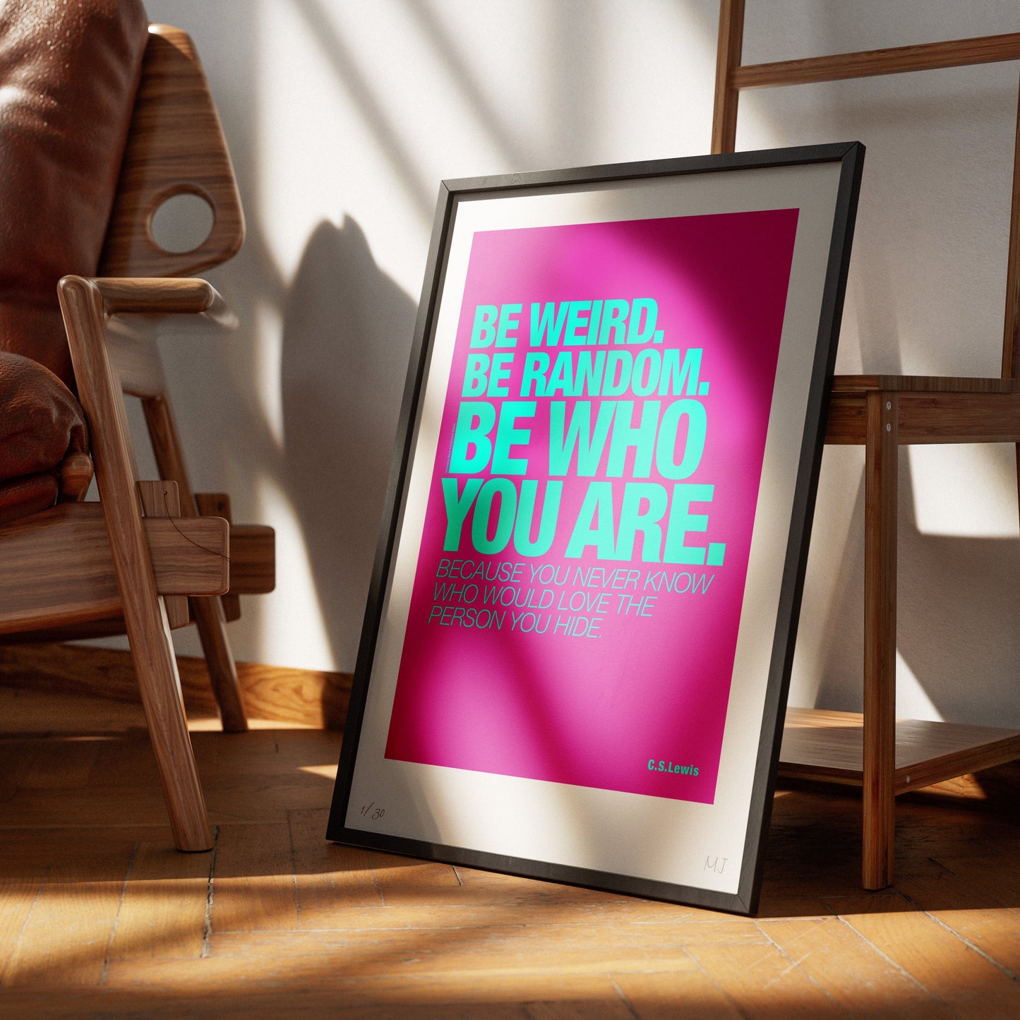 C.S.LEWIS Limited Edition Print