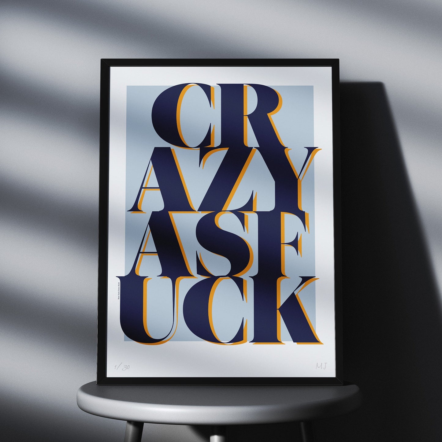 CRAZY Limited Edition Print