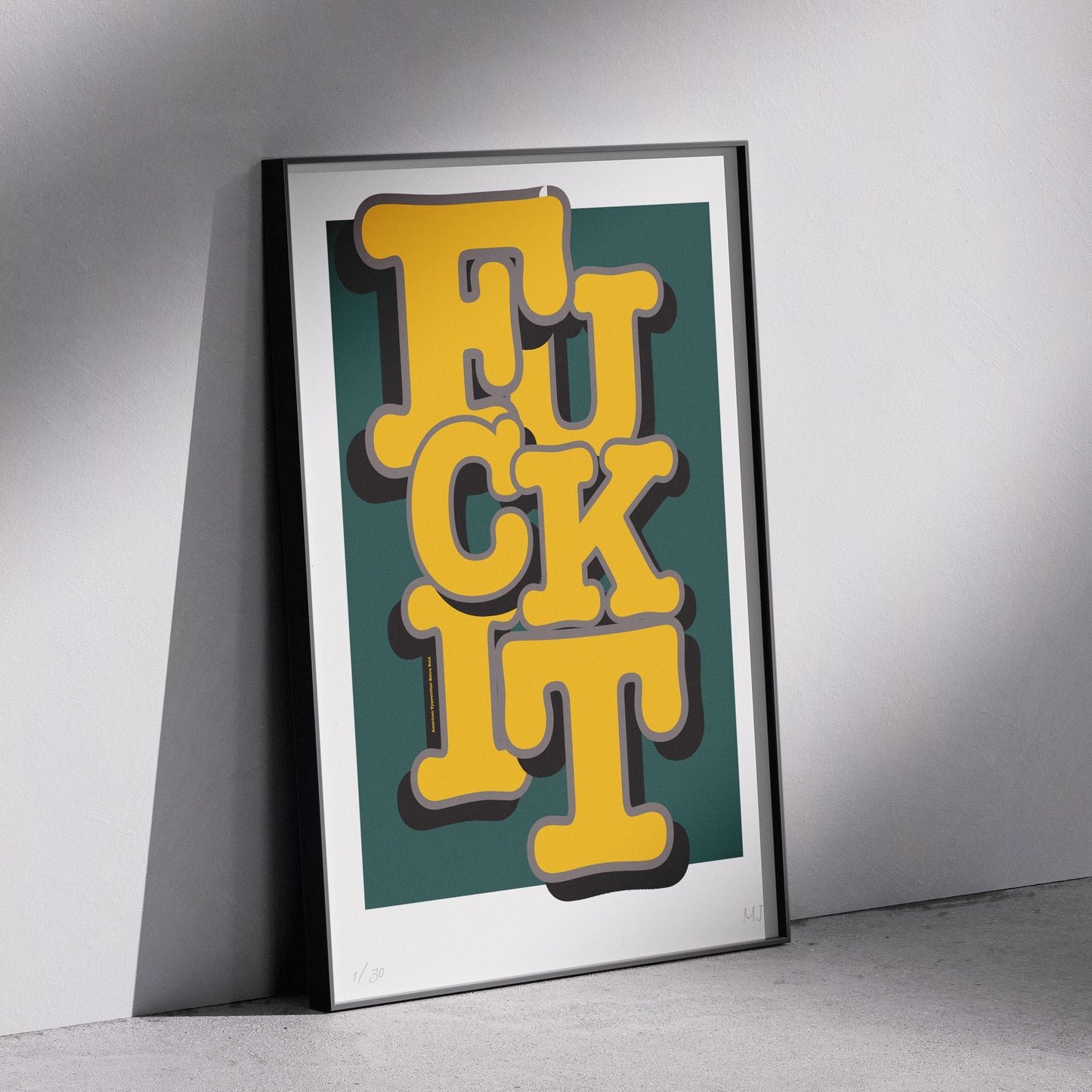 F-IT Limited Edition Print