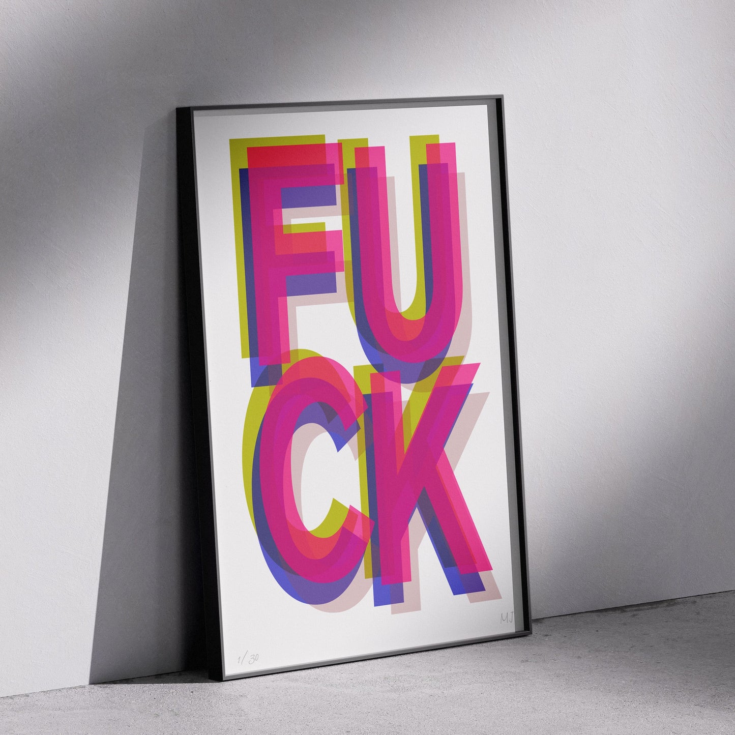 FU Limited Edition Print