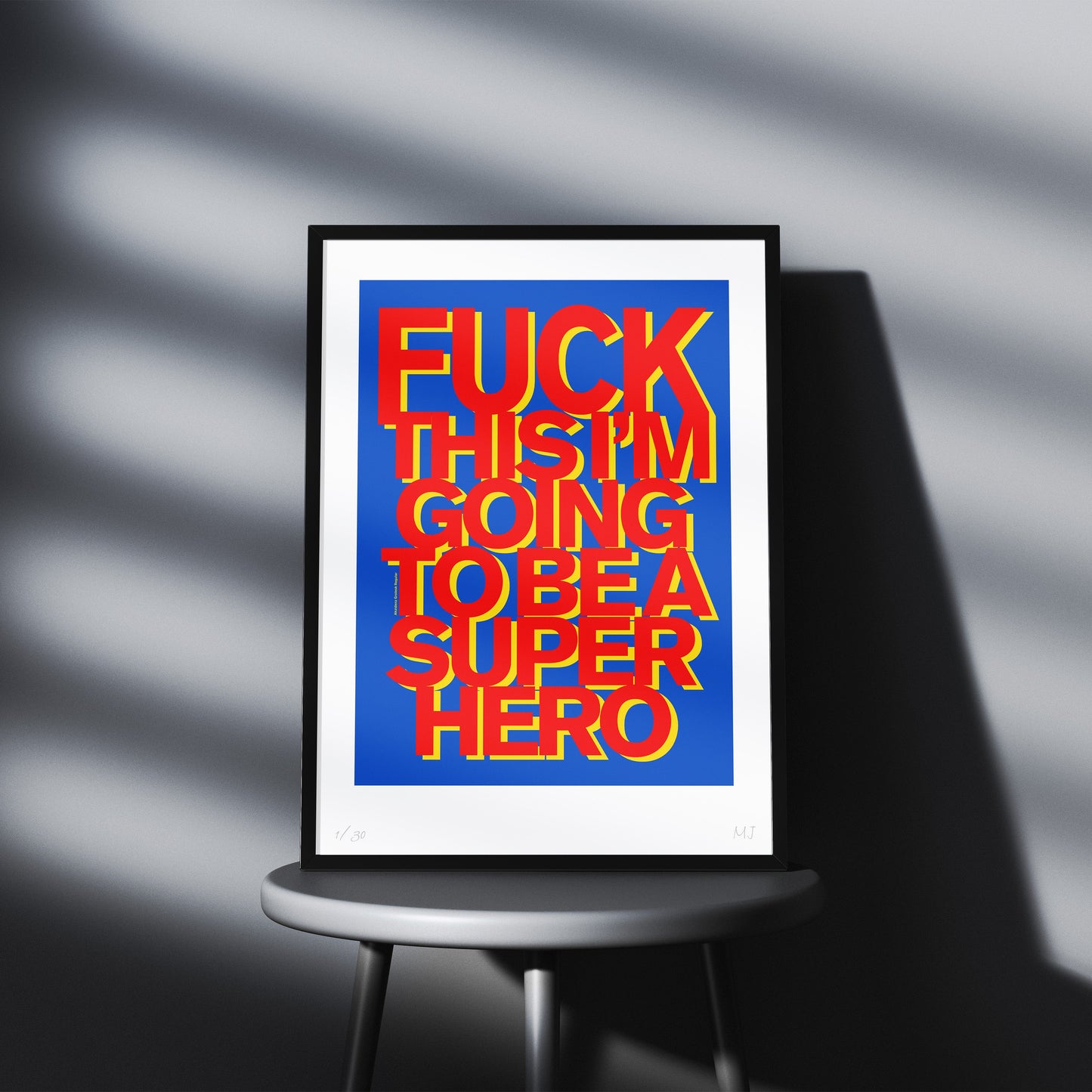 SUPERHERO Limited Edition Print