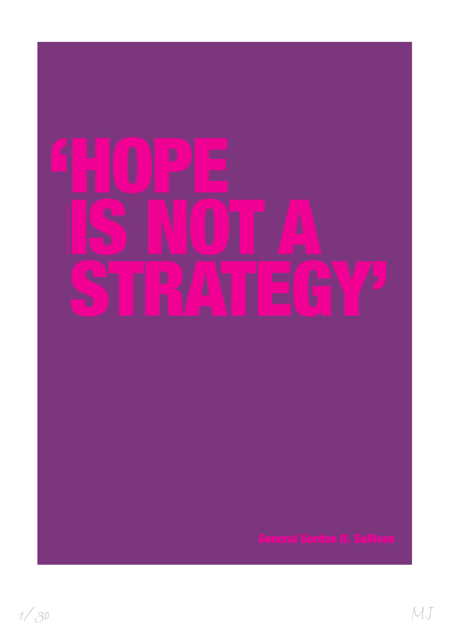 HOPE Limited Edition Print