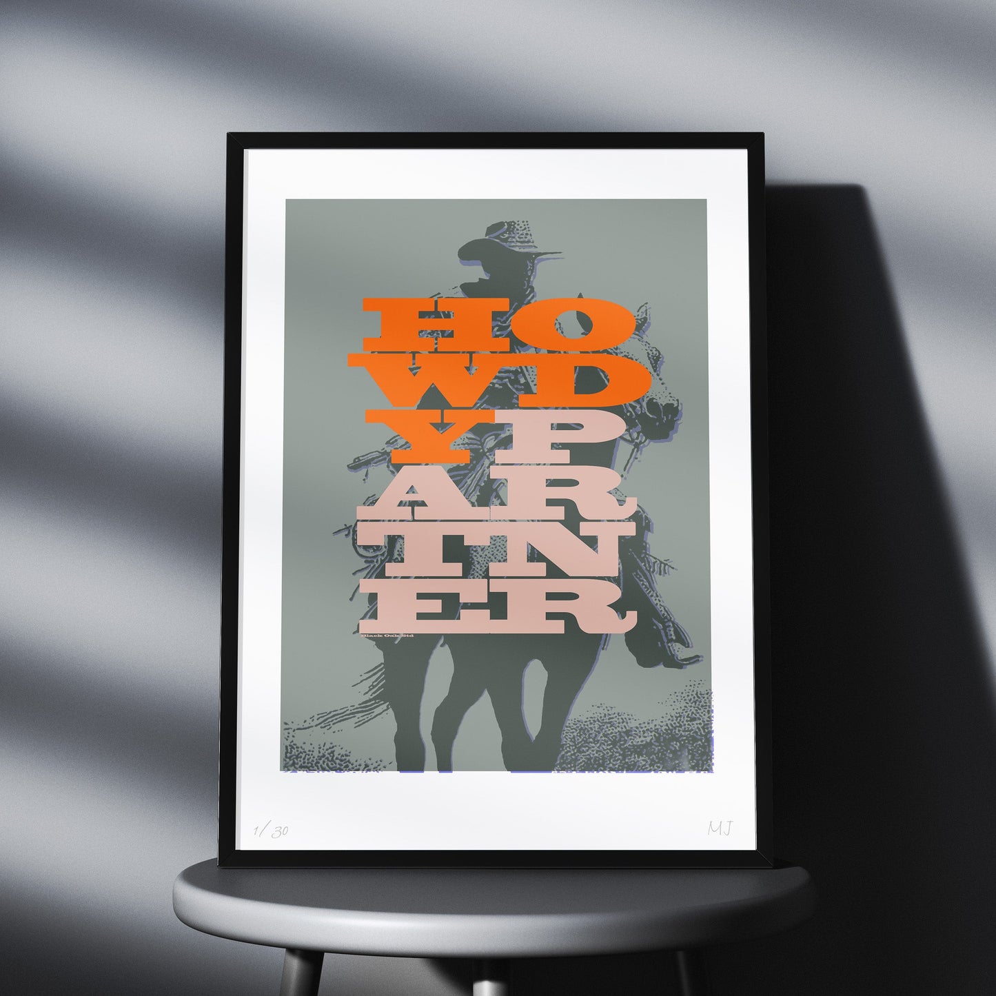 HOWDY Limited Edition Print