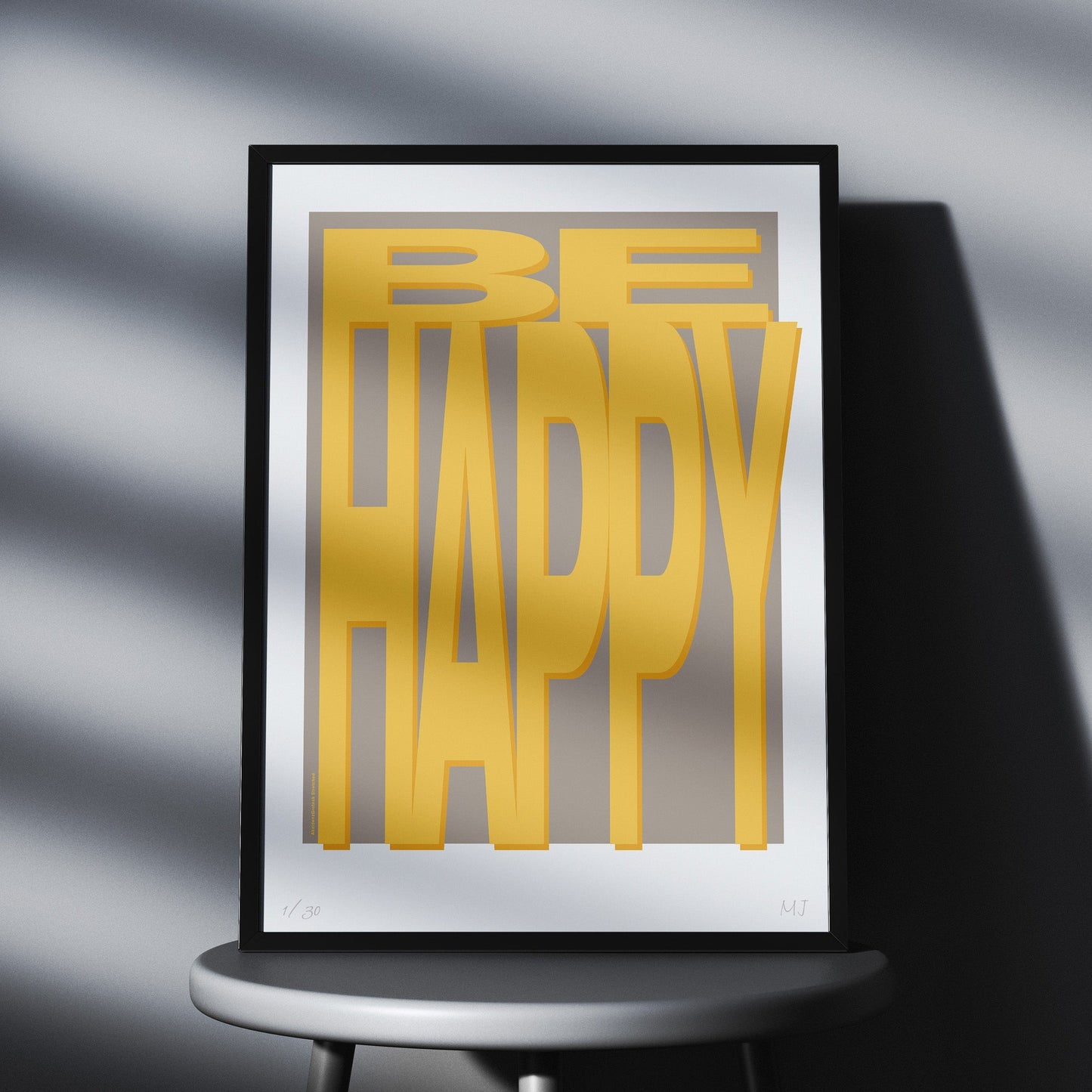 HAPPY Limited Edition Print
