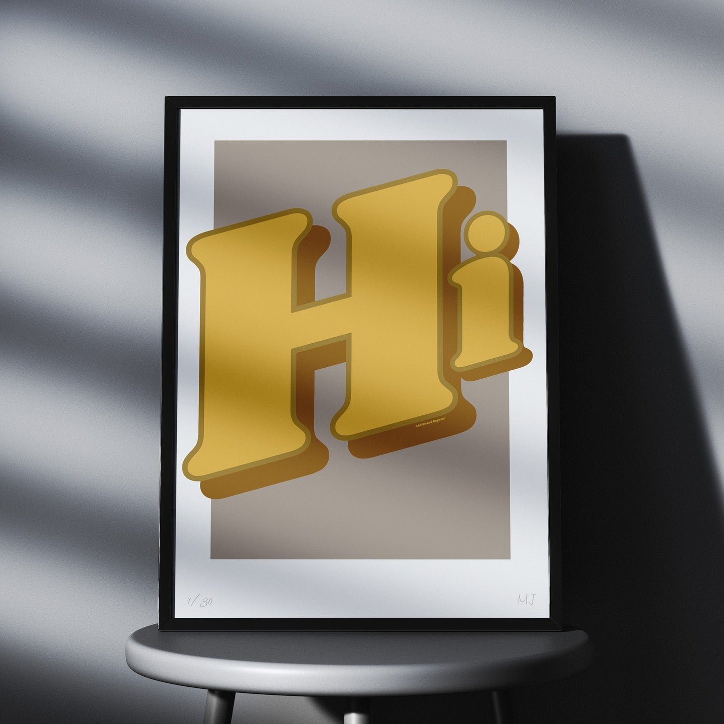 Hi Limited Edition Print