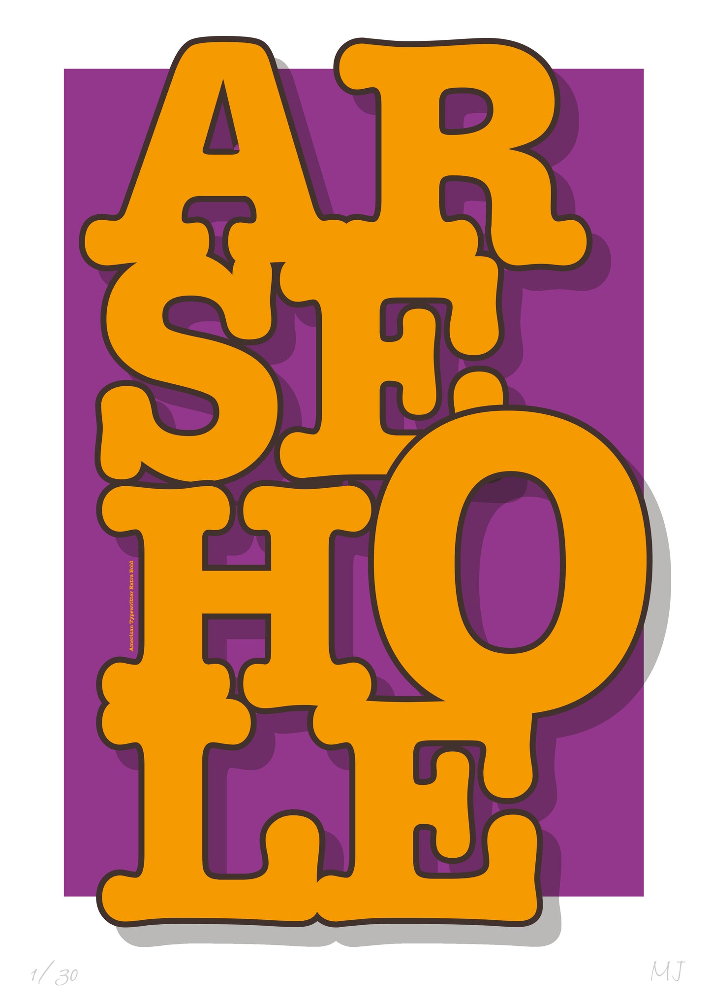 HOLE Limited Edition Print