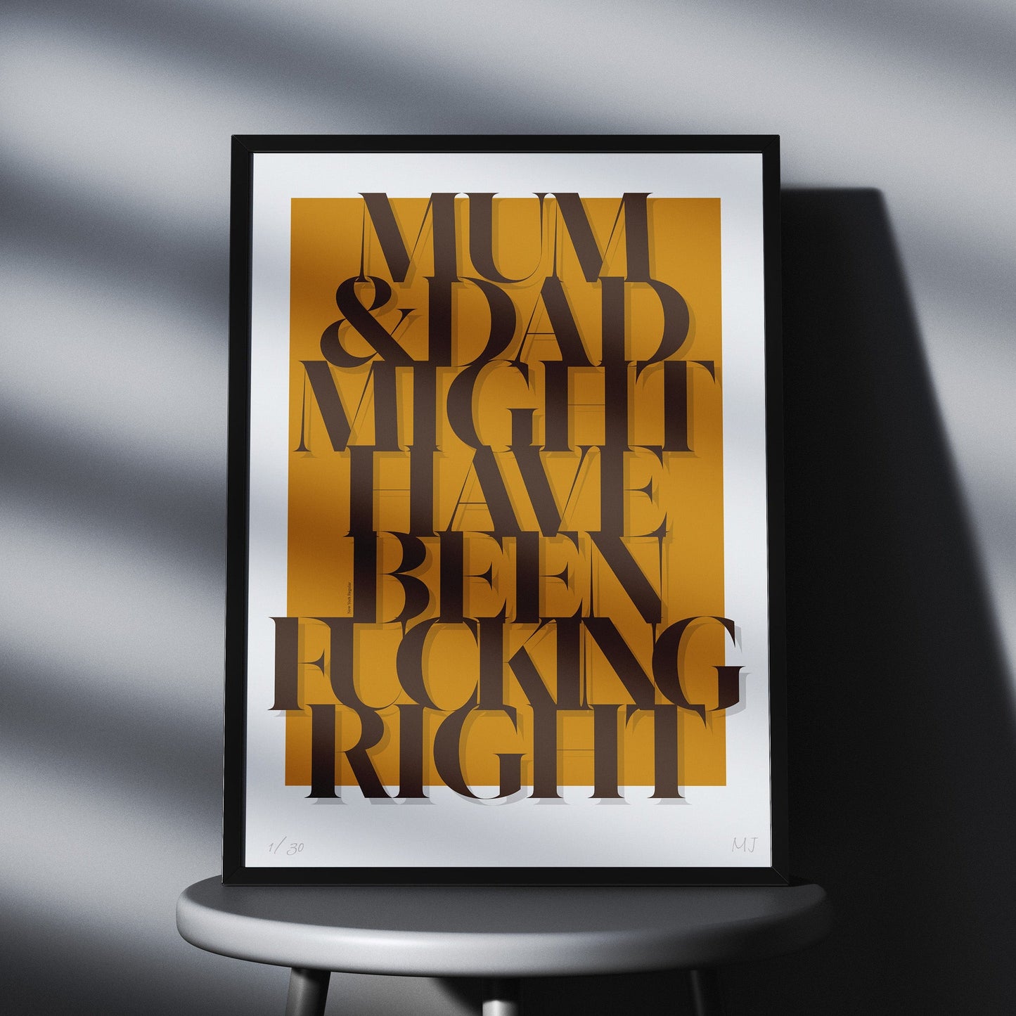 MUM&DAD Limited Edition Print