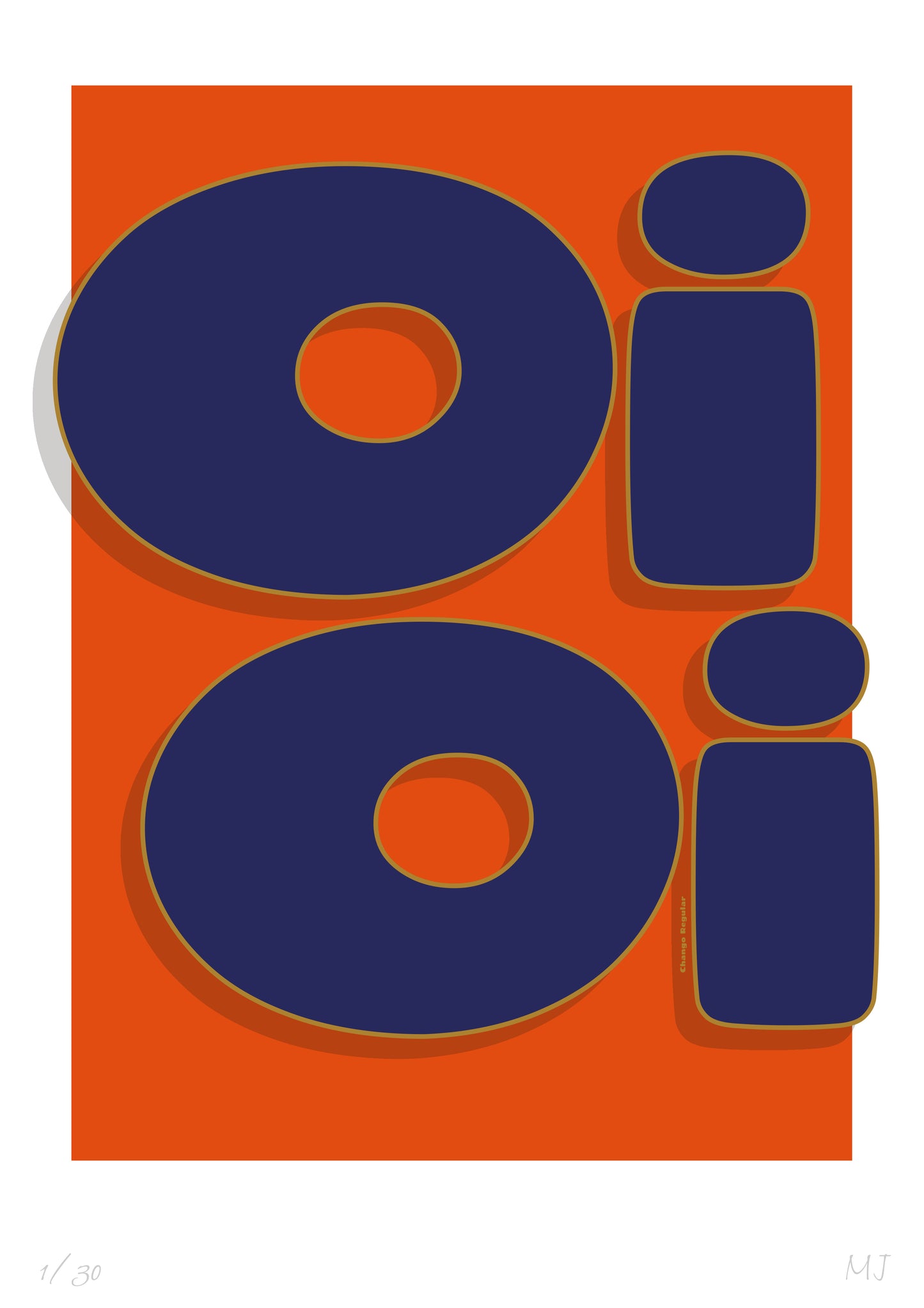 Oi-Oi Limited edition Print