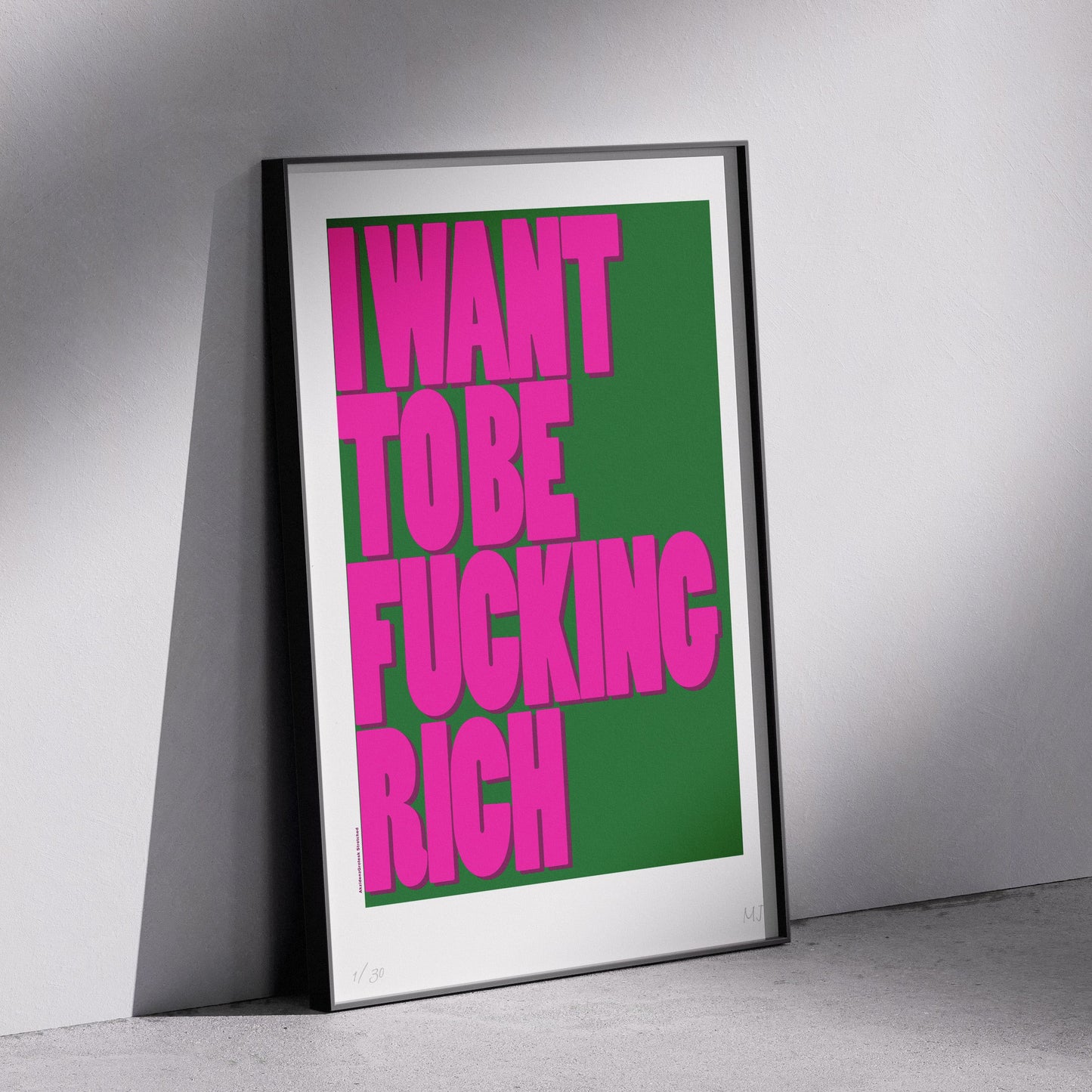 RICH Limited Edition Print