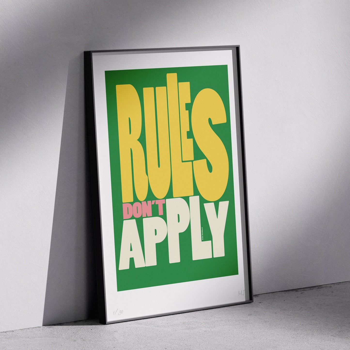 APPLY Limited Edition Print
