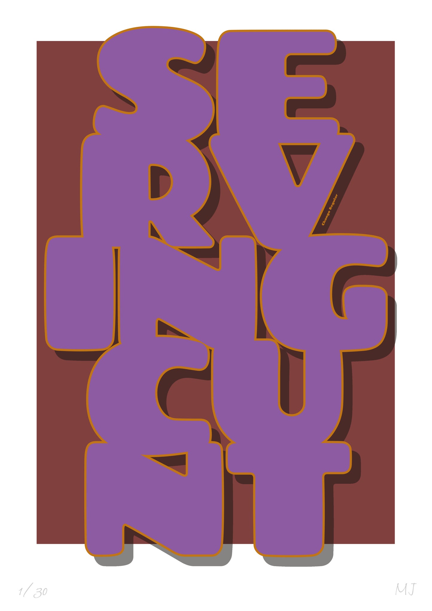 SERV Limited Edition Print