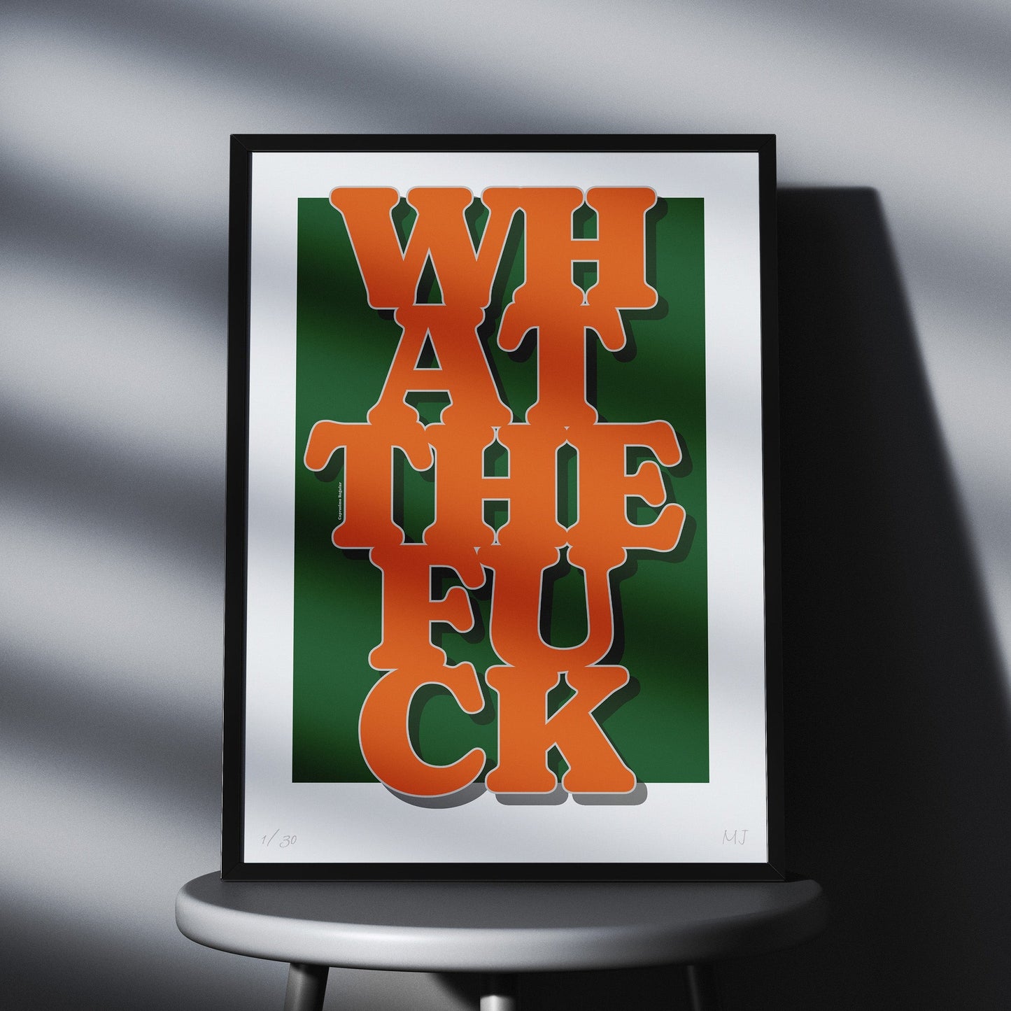 WHAT Limited Edition Print