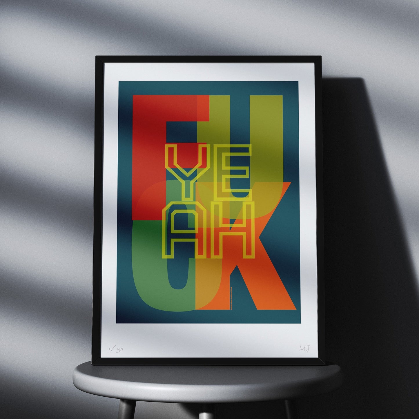 YEAH Limited Edition Print