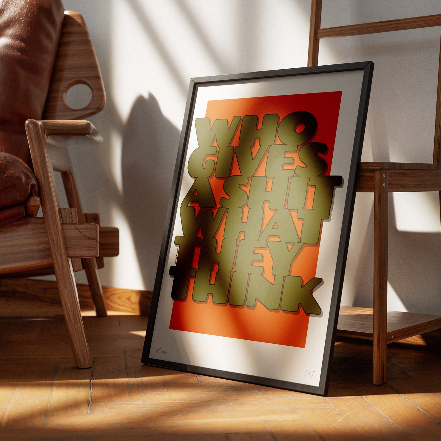 WHO GIVES Limited Edition Print