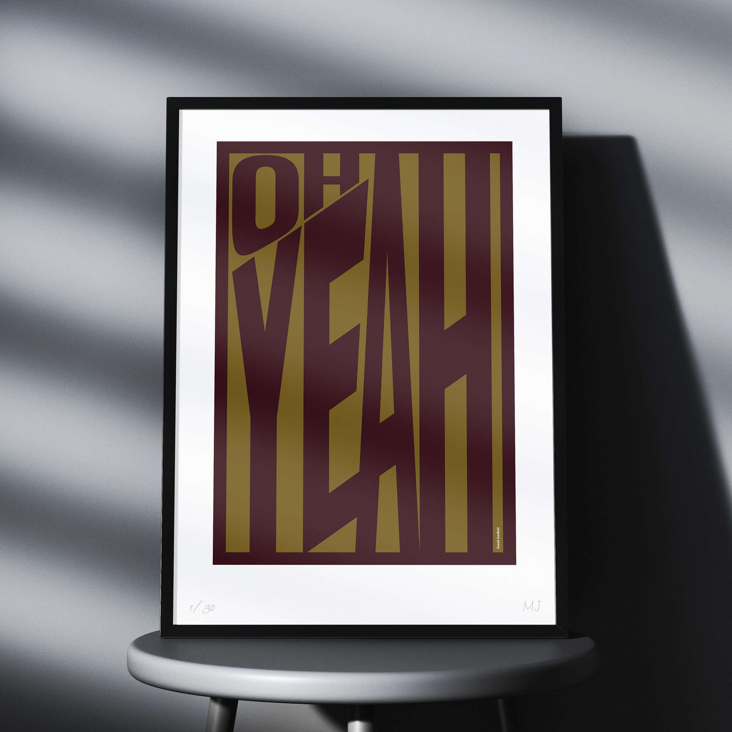 OH YEAH Limited Edition Print