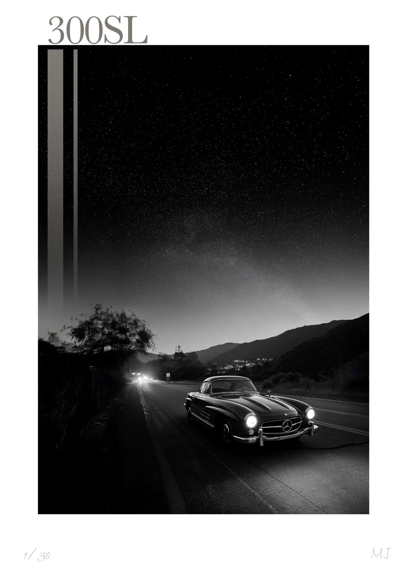 300 SL Limited Edition Print