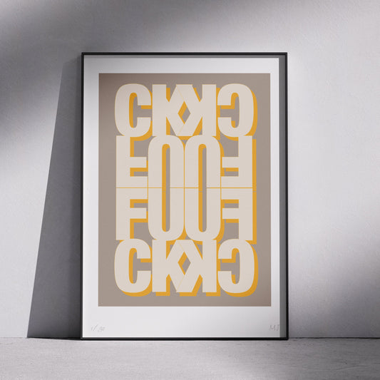 4-FUC Limited Edition Print
