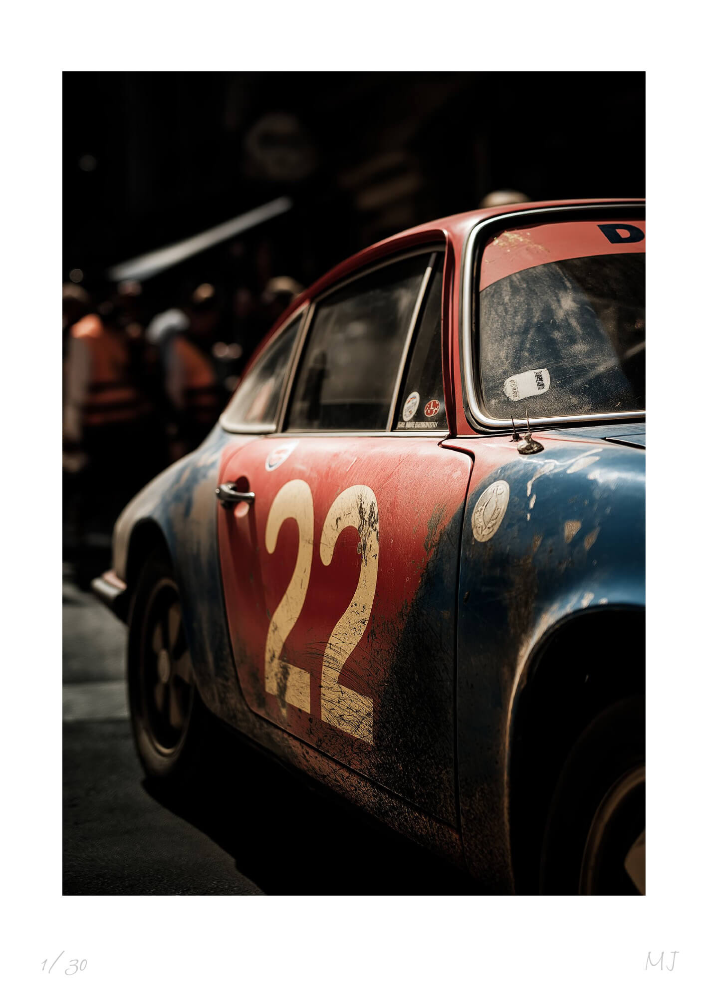 Vintage 911 Race Limited Edition Print