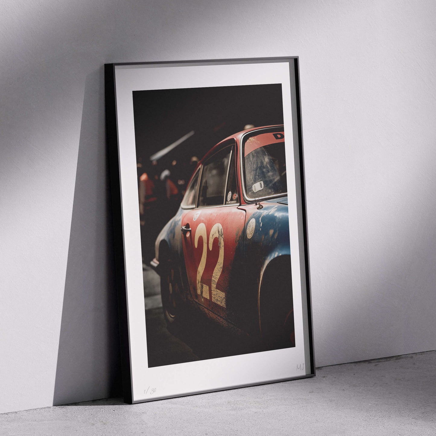 Vintage 911 Race Limited Edition Print