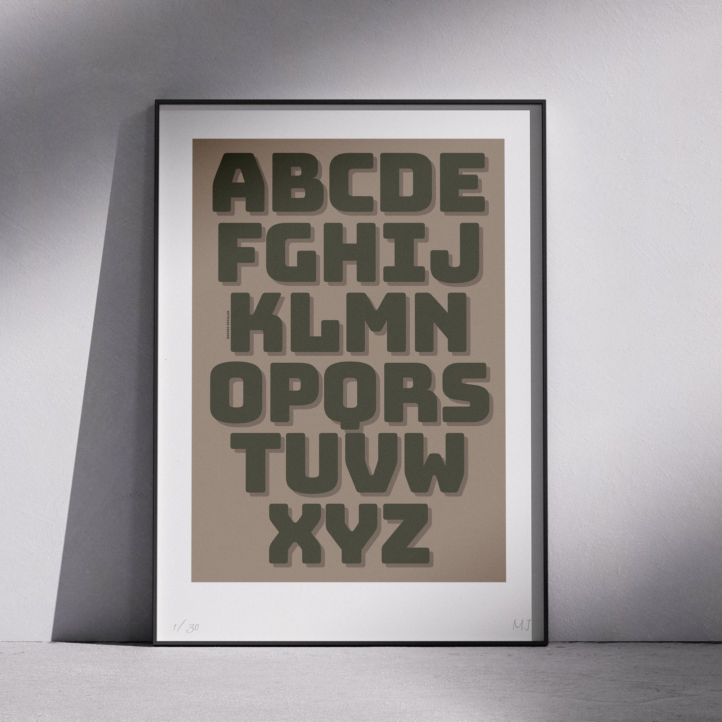ABC LIMITED EDITION PRINT