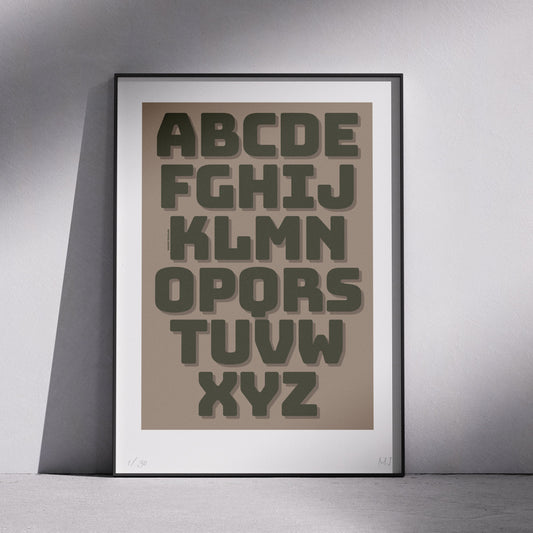 ABC LIMITED EDITION PRINT