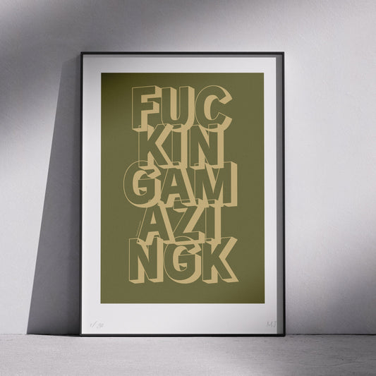 AMAZ Limited Edition Print