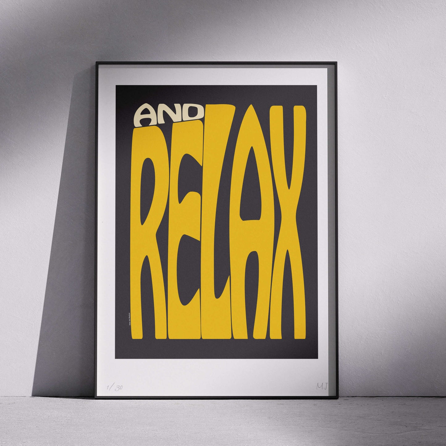 AND-RELAX Limited Edition Print