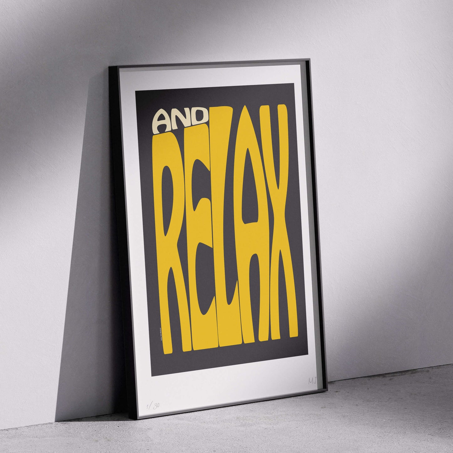 AND-RELAX Limited Edition Print