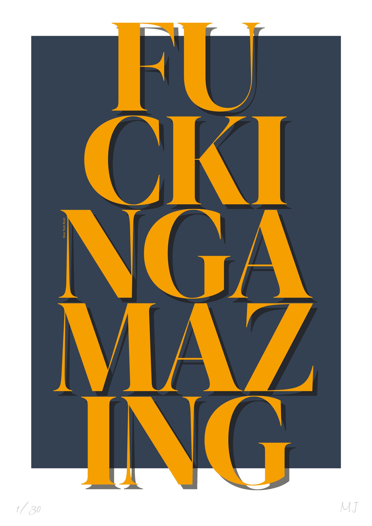 Amazing Limited Edition Print