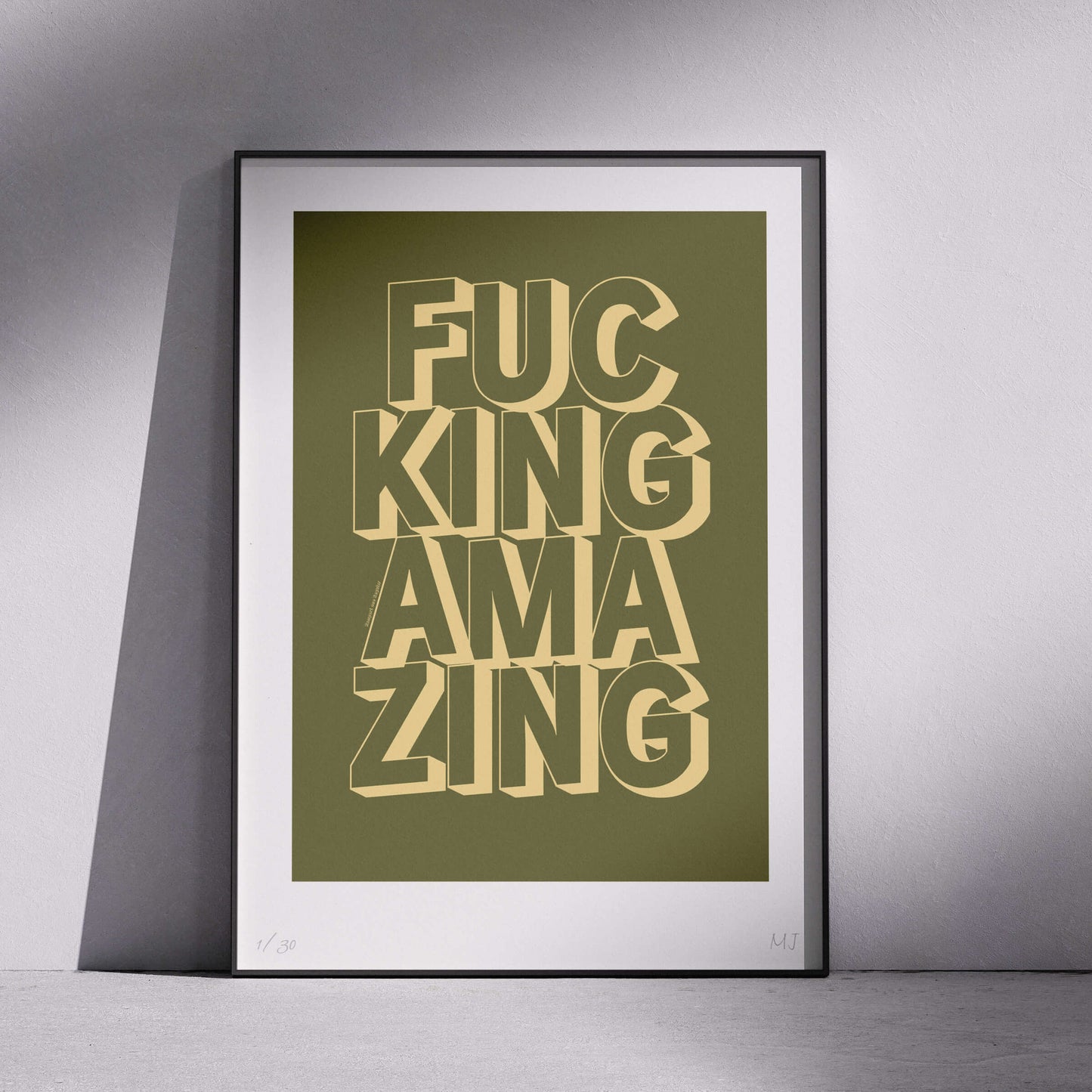 AMAZ Limited Edition Print