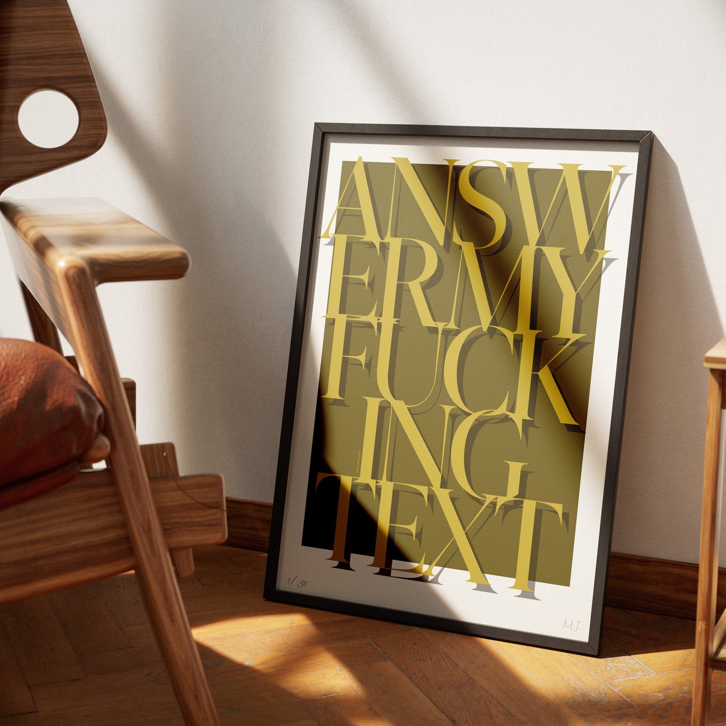 ANSWER Limited Edition Print