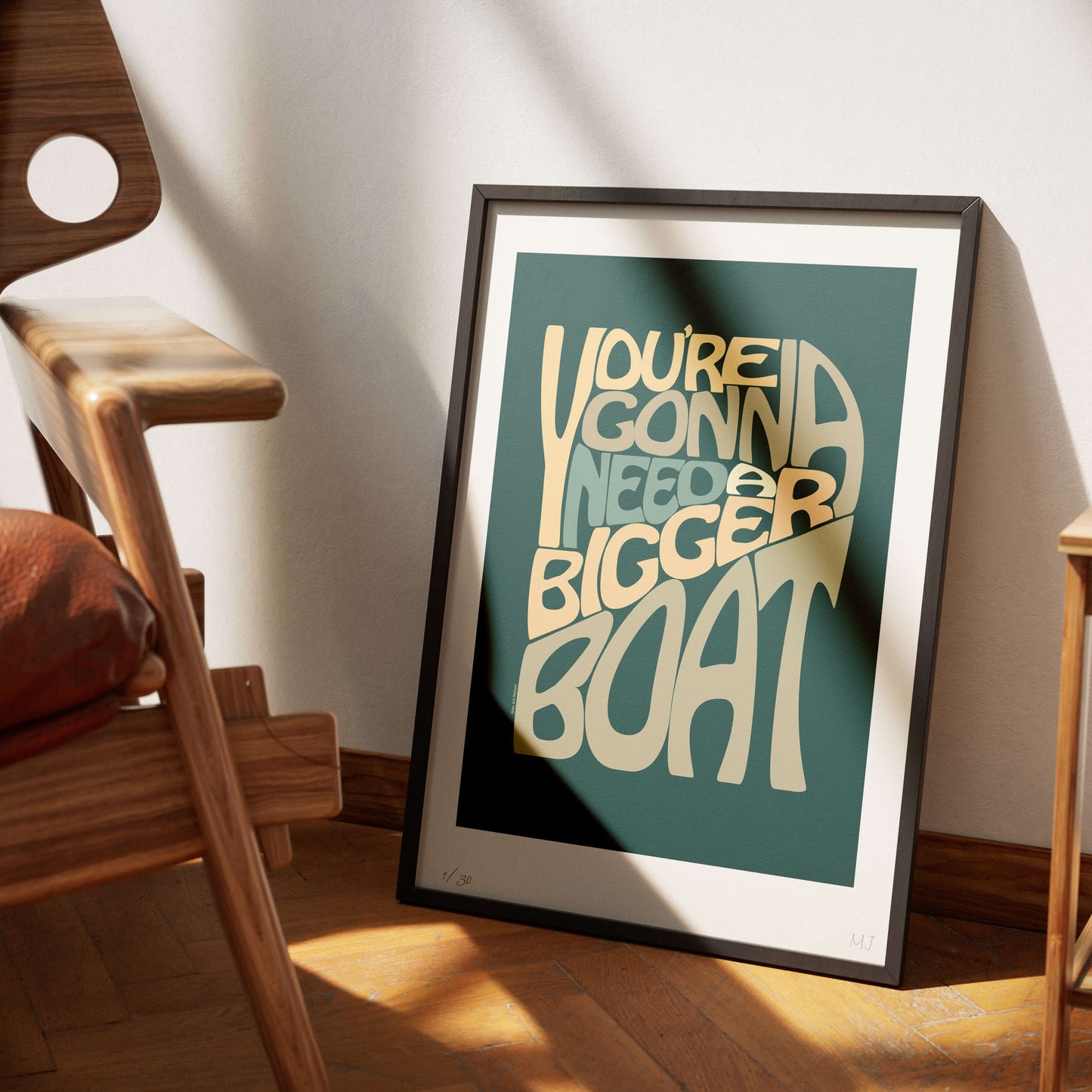 GONNA NEED A BIGGER BOAT Limited Edition Print