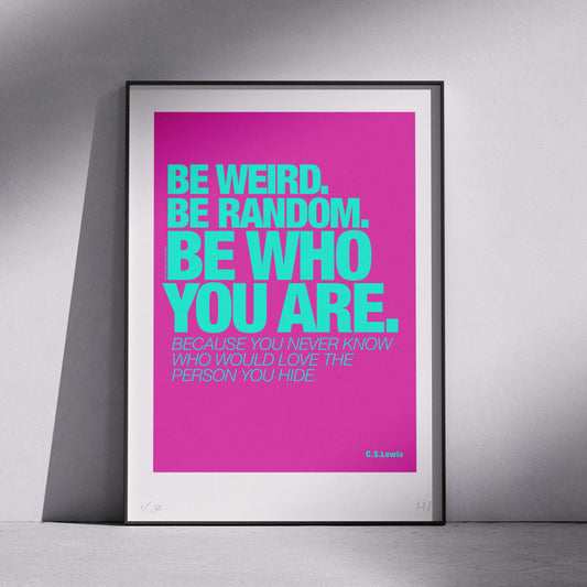 C.S.LEWIS Limited Edition Print