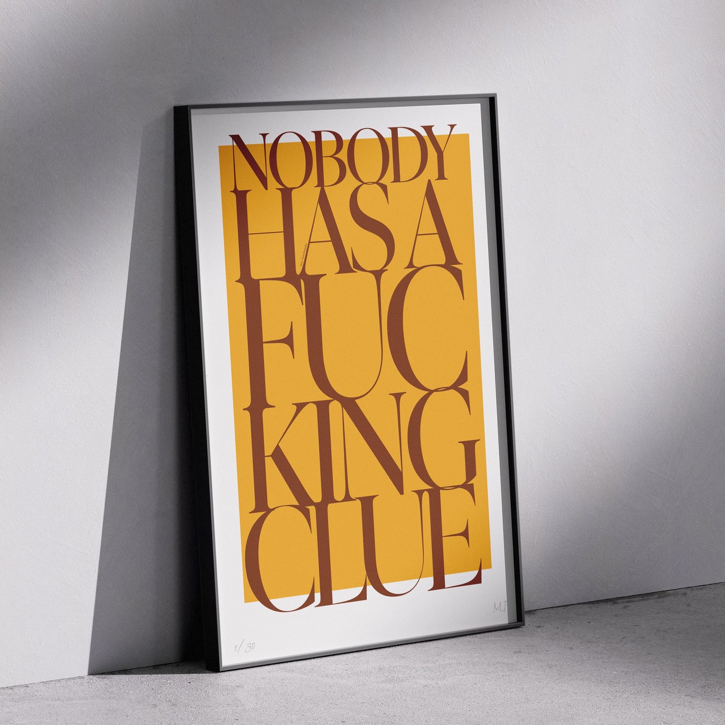CLUE Limited Edition Print