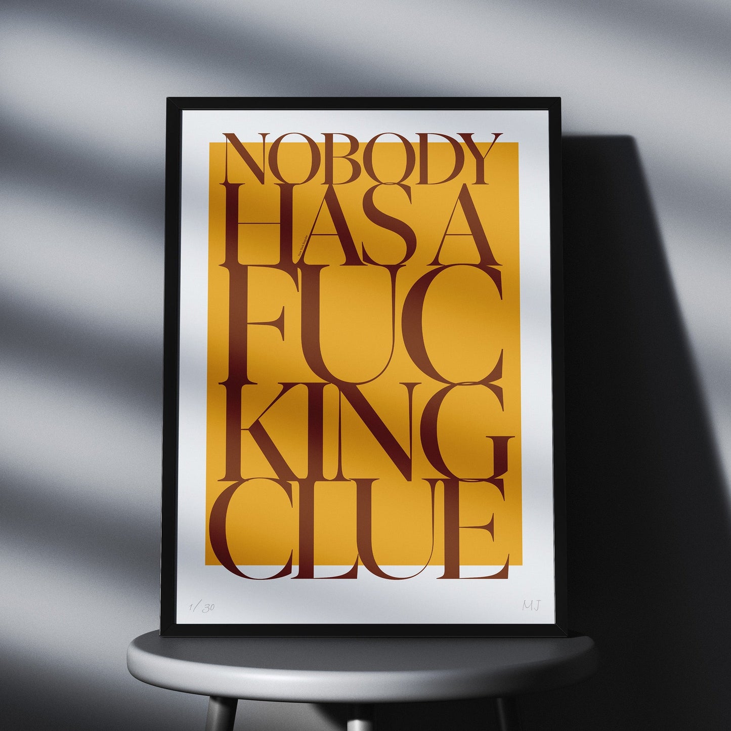 CLUE Limited Edition Print