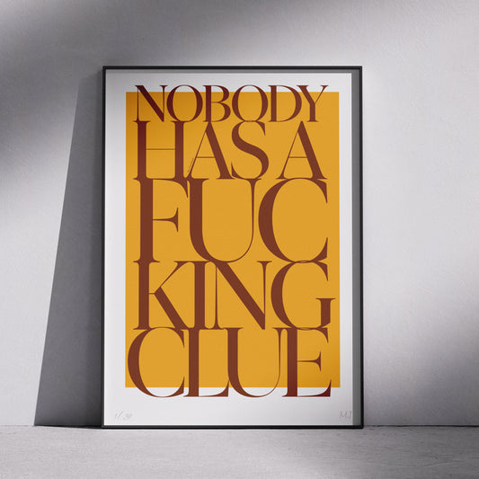CLUE Limited Edition Print