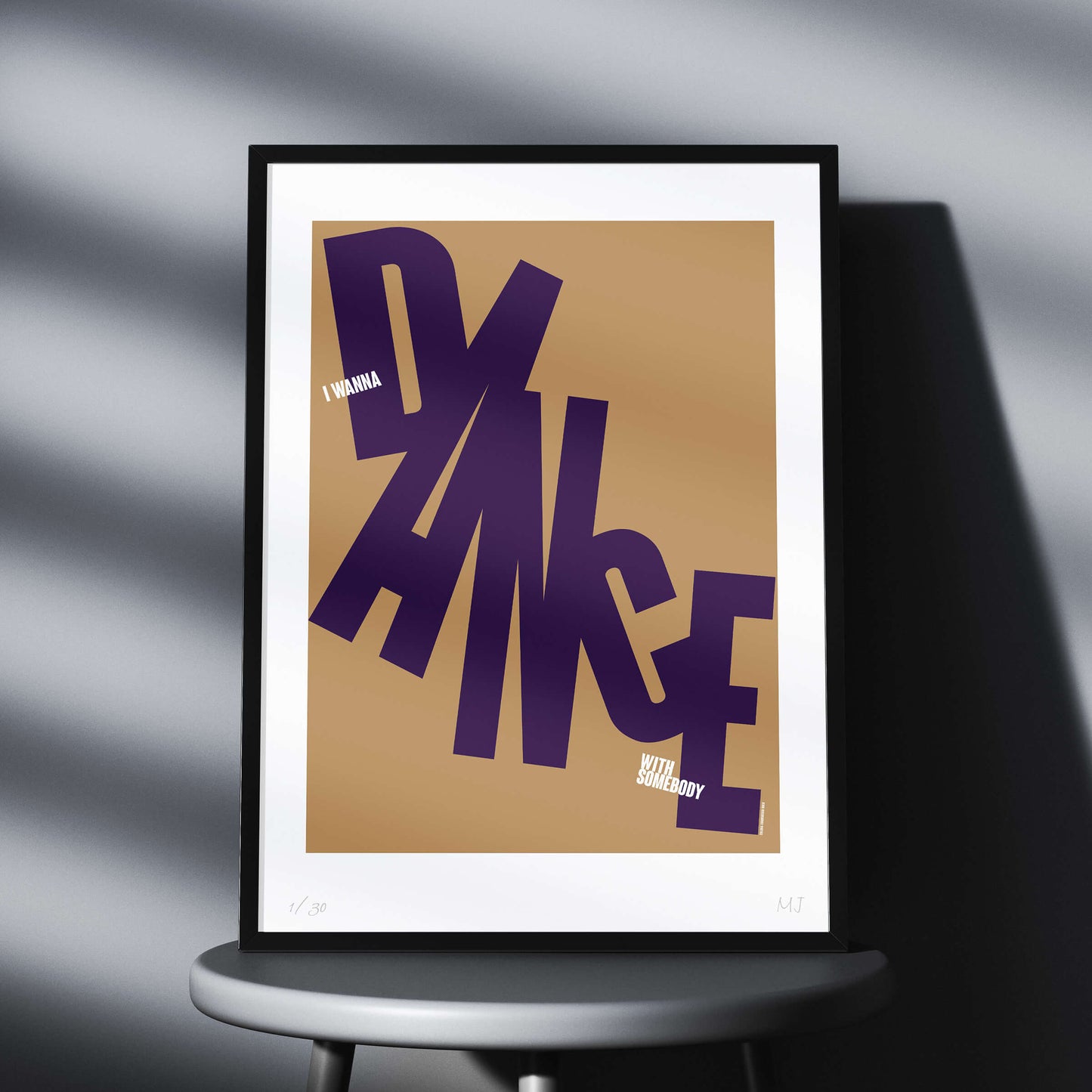 I WANNA DANCE WITH SOMEBODY Limited Edition Print