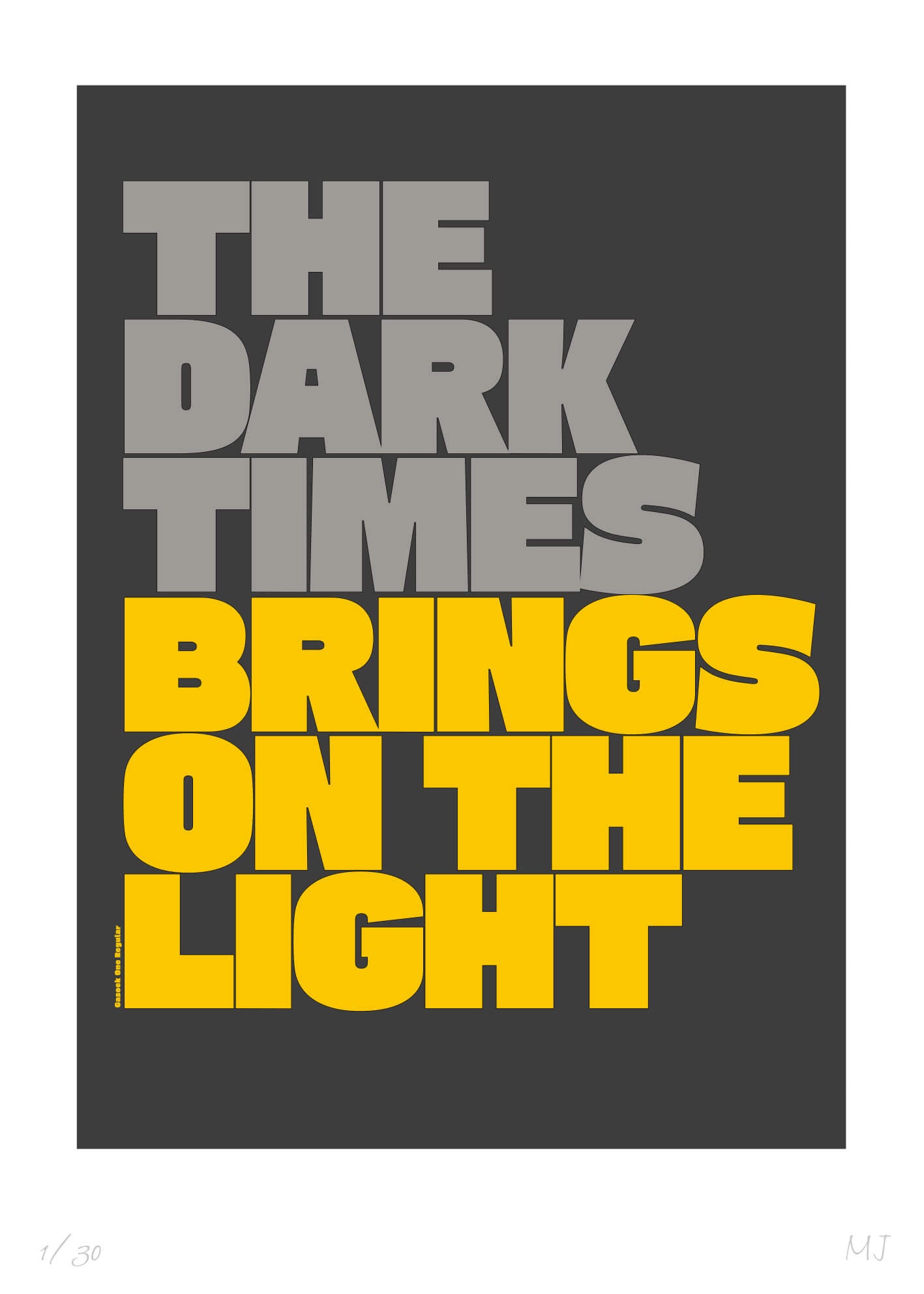 LIGHT Limited Edition Print