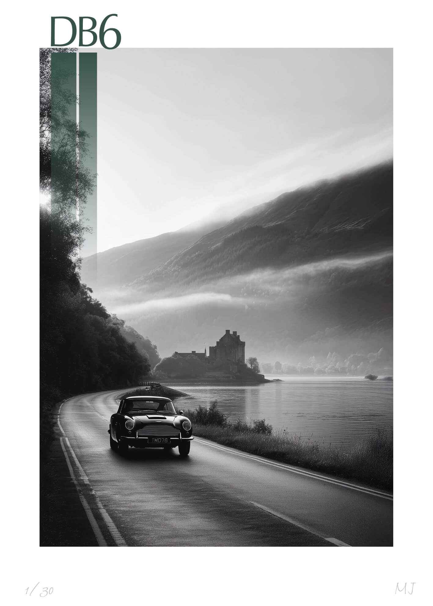 DB6 Limited Edition Print