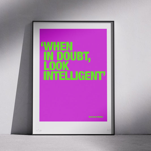 DOUBT Limited Edition Print