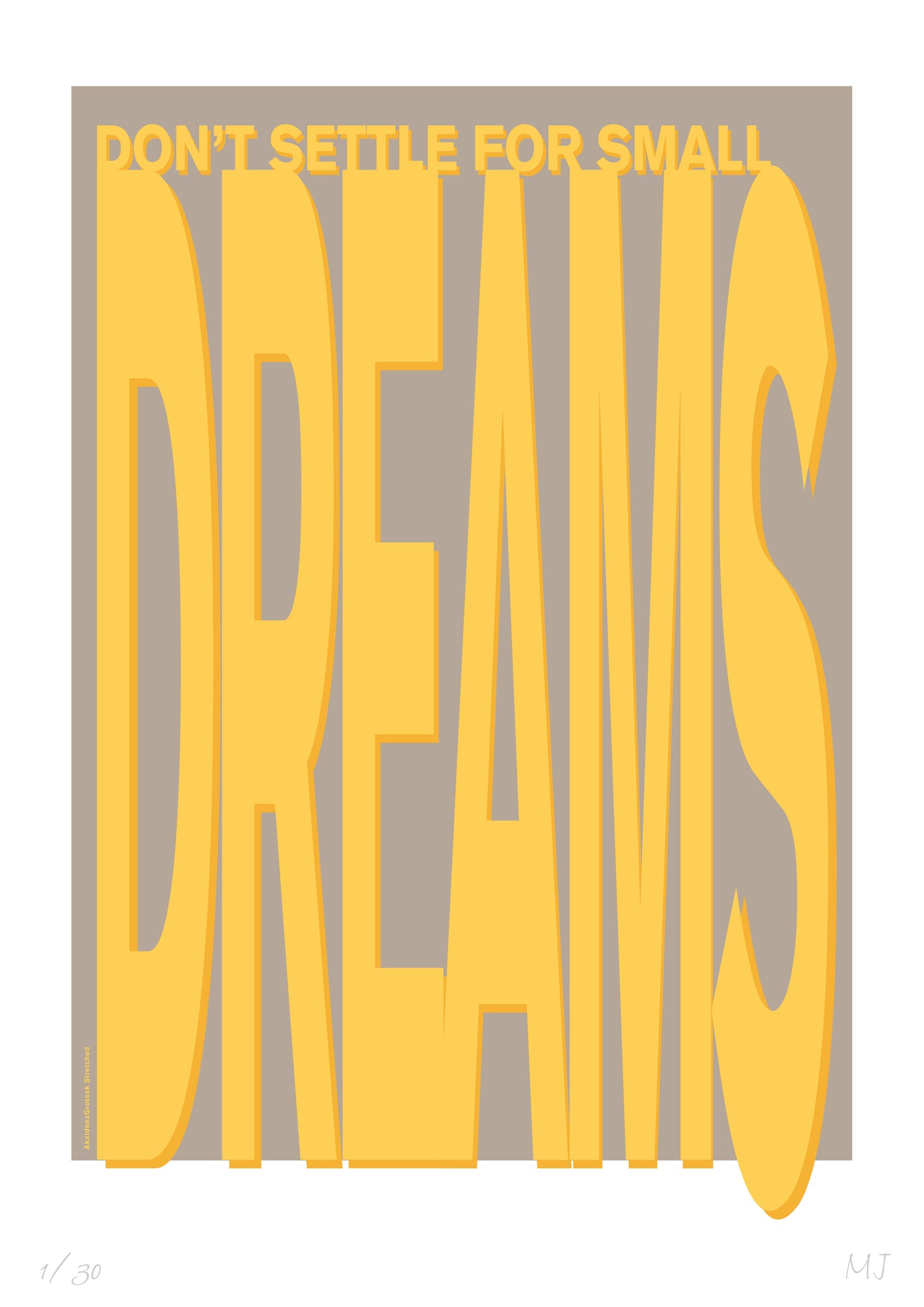DREAMS Limited Edition Print