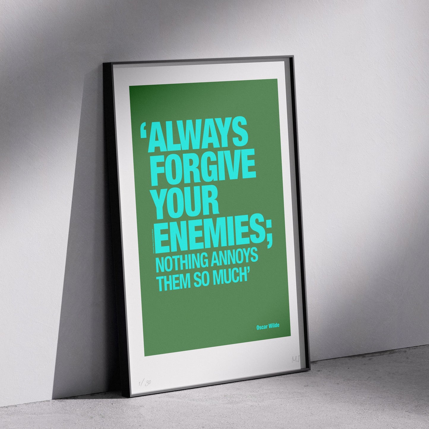ENEMIES Limited Edition Print