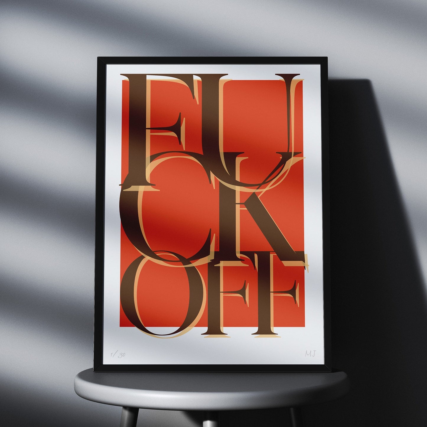 F-OFF Limited Edition Print