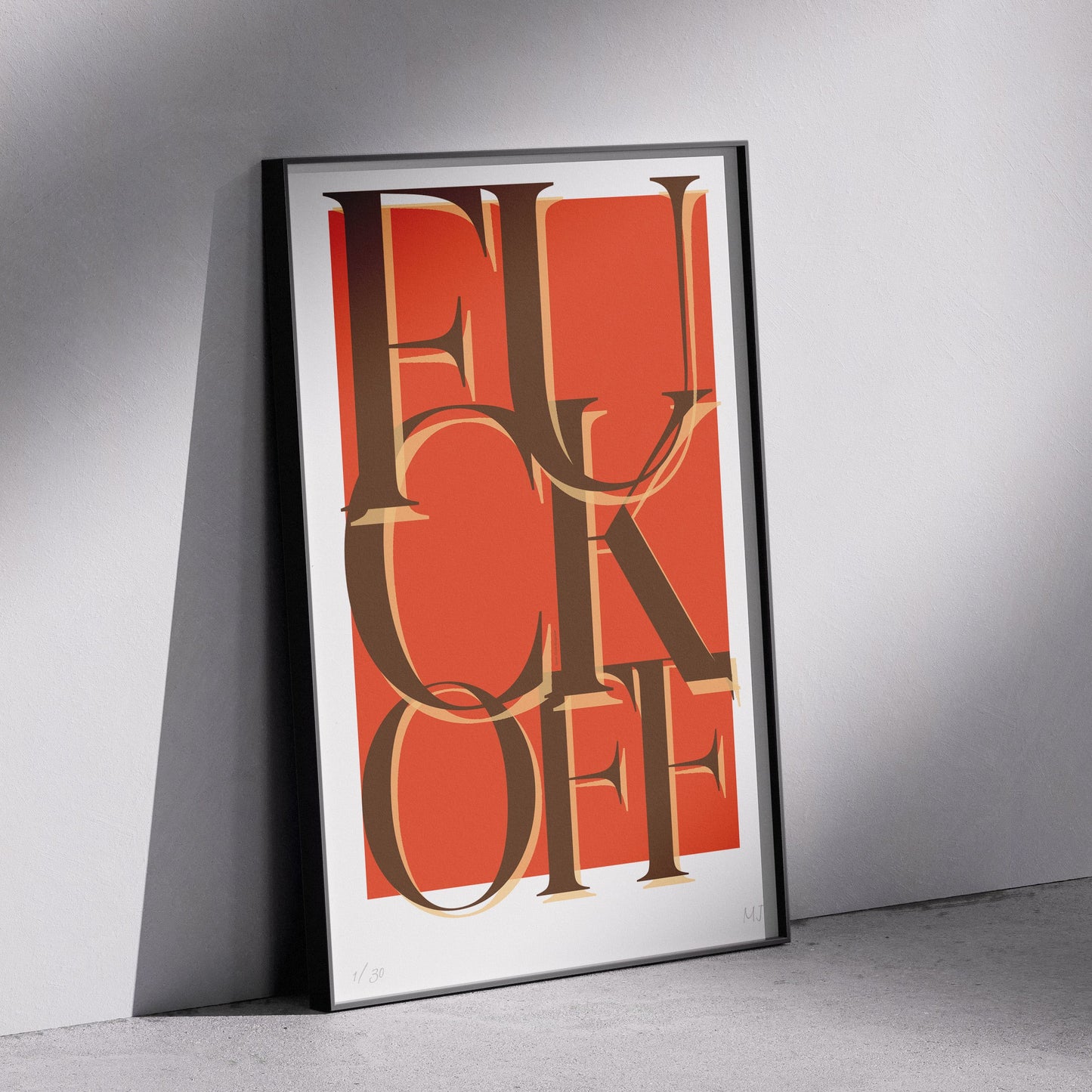 F-OFF Limited Edition Print