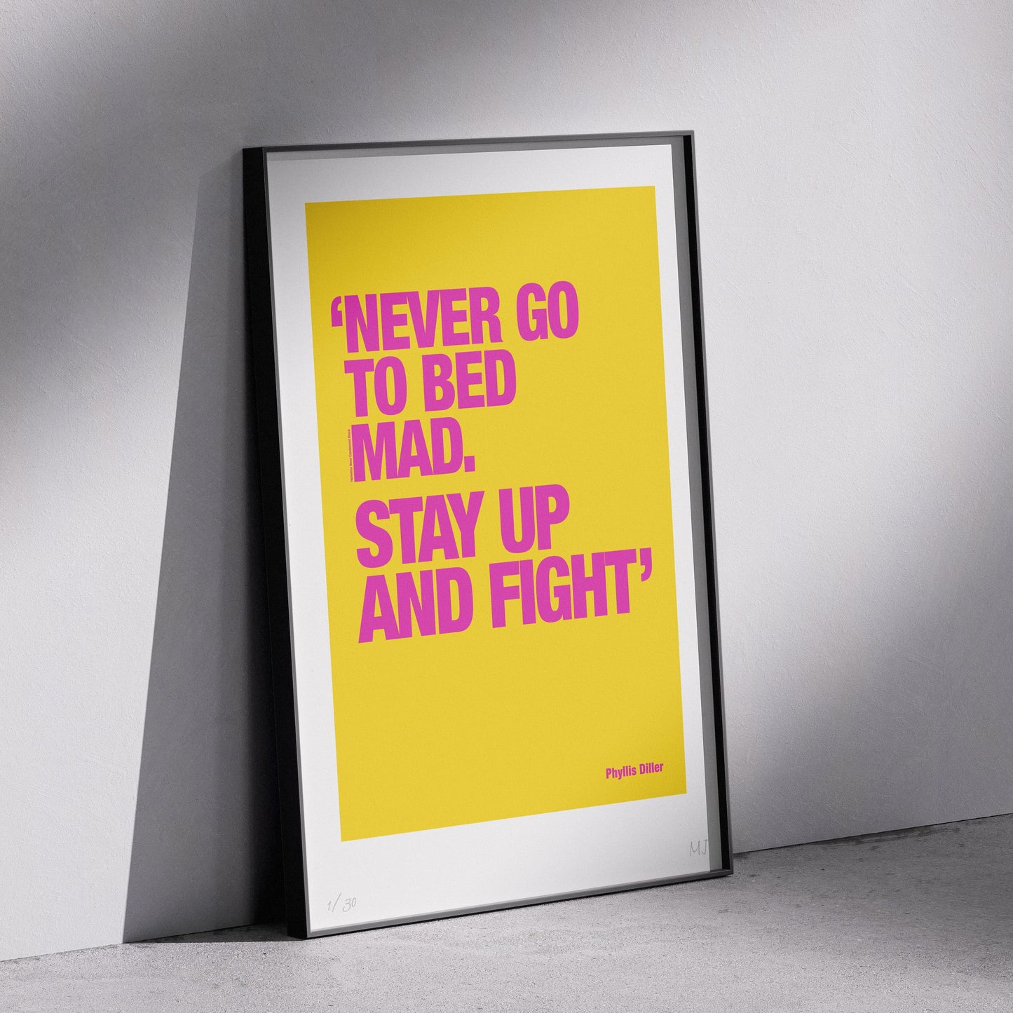 FIGHT Limited Edition Print