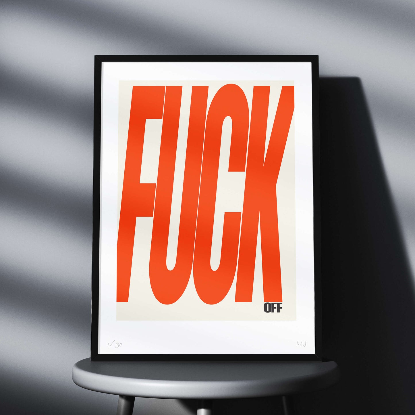 F-OFF Limited Edition Print