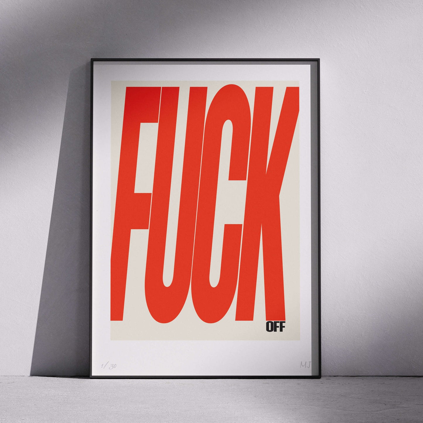 F-OFF Limited Edition Print